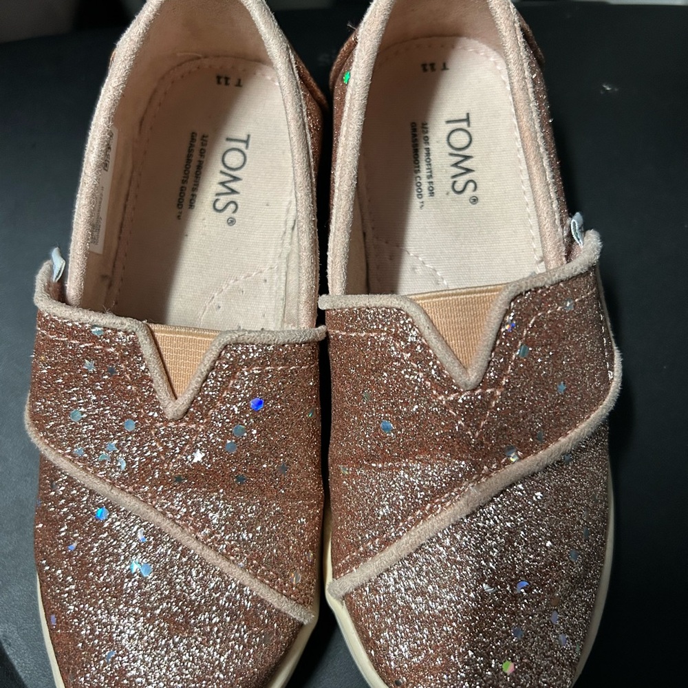 Girls cosmic glitter TOM’s
